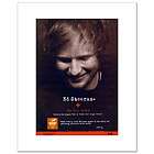 ED SHEERAN   The No1 Album   White Matted Mini Poster
