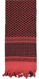   Military Shemaugh Arab Keffiyeh Scarf Deluxe Cotton Head Cover Scarves