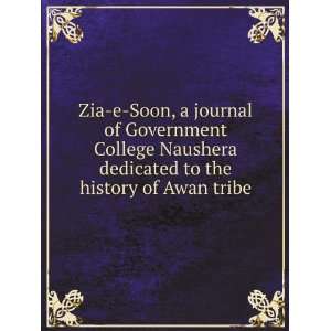   history of Awan tribe Naushera, Pakistan Government College Books