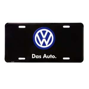  Genuine OEM Volkswagen Das Auto License Plate Automotive