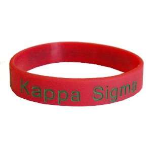  Kappa Sigma Silicone Wristband   Two Pack 