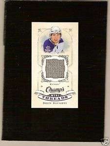 DREW DOUGHTY 08 09 UD CHAMPS MINI JERSEY  