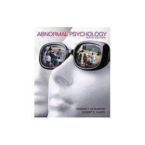  Abnormal Psychology 6TH EDITION Books
