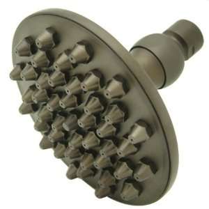   Solid Brass Shower Head 4 3/4 inch Face Diameter Oil Rubbed Bronze
