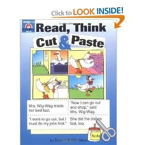  Read, Think, Cut & Paste [Paperback] Evan Moor 