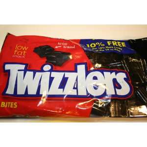 Twizzler Black Licorice Bites Candy, Bulk, 16 oz