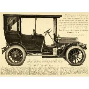  1906 Ad George N Pierce Co Automobile Great Arrow Victoria 