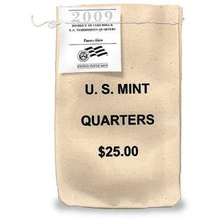 rico d state quarters in sealed u s mint bag