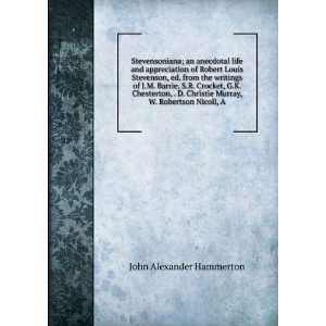   Murray, W. Robertson Nicoll, A John Alexander Hammerton Books
