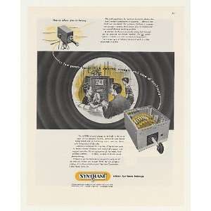  1948 Andrea TV Channel Selector Synthane Plastics Print Ad 