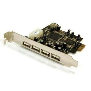  Bytecc PCIe USB 2.0 4+1 PORTS Card BT PEU2410