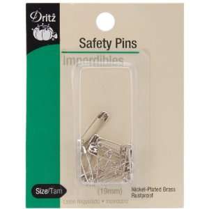    Dritz(R) Safety Pins   Size 2 10/Pkg Arts, Crafts & Sewing