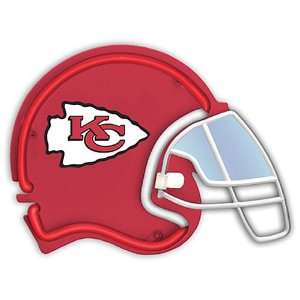  NFL Kansas City Chiefs Neon Football Helmet Sports 