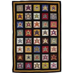   Decor Penny Rug Star Patch Samp 2 x 3 Area Rug