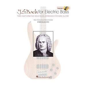  J.S. Bach For Electric Bass Three Duets And Five Solo Pieces 