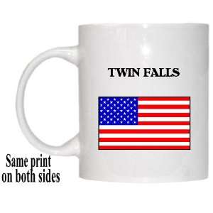  US Flag   Twin Falls, Idaho (ID) Mug 