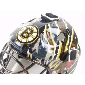 Tuukka Rask Signed Mini Mask   Autographed NHL Helmets and Masks
