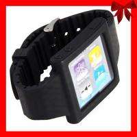 Black Armband Watchband Case for iPod Nano 6th Gen 6G 6  
