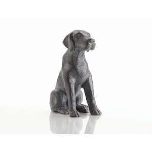  Harley Dog Sculpture in Chimney Gray