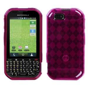   ) Hot Pink Argyle Candy Skin Cover (free ESD Shield Bag) Electronics