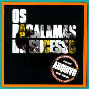 LP OS PARALAMAS DO SUCESSO ARQUIVO POP ROCK FOLK BRAZIL  