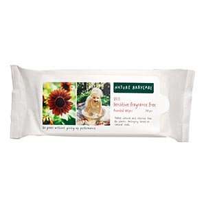 Nature Babycare Eco Sensitive Fragrance Free Wipes w/ Aloe 10 pack, 70 