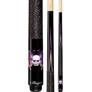  30 Pink Love Skull Baby Pool Cue w/ Free Soft Case 
