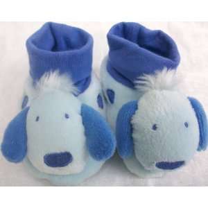   or Girl, 0 6 Months, Blue Dog Plush Small Size Slippers Shoes Baby
