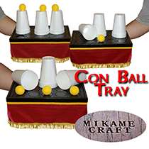 Ball Con Tray by Mikame Crafts   Magic Trick   New  