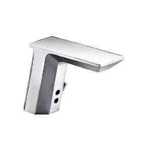   Touchless Sculpted Hybrid Touchless Electronic Deck Mount Bathroom