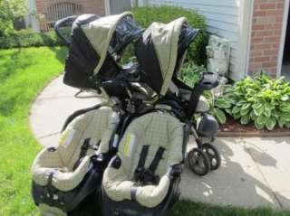   Infant Baby Stroller Car Seats & Base Twins Travel System  