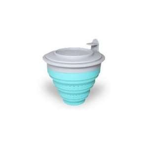  Tuffy Steepers Turquoise Folding Steeper with Lid Health 
