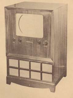 1950 RCA VICTOR T100 TV SERVICE MANUAL SCHEMATIC REPAIR  