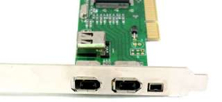 New 4 Port Firewire 1394 PCI Card i Link for DV PC with cable