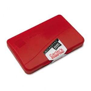  Carters 21271   Micropore Stamp Pad, 4 1/4 x 2 3/4, Red 