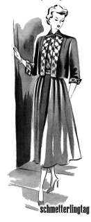1940s 40s Haslam Draft Pattern Making Book #8 (Sewing Drafting) Dress 