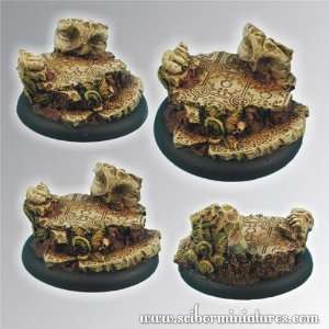    Round Bases Ancient Ruins 50mm   Round Edge #2 Toys & Games