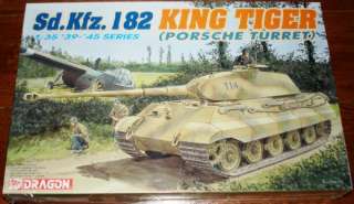 Dragon 135 SdKfz 182 King Tiger Porsche Turret 6189★★  
