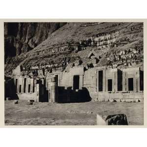  1929 Chapels Deir el Bahari Bahri Thebes Theben Luxor 