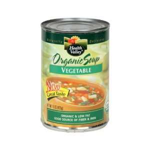 Heath Valley Natural Foods Organic Vegetable Soup ( 12x15 OZ)  