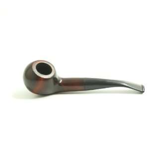   Horn No 18   Pear Wood Root   Red Finish   Hand Made 