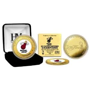 Miami Heat 2011 Eastern Conference Champs Color Coin  