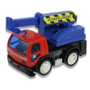   Como Children Plastic 4 Wheels Power Crane Truck Educational Toy Baby