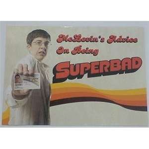  SUPERBAD MCLOVIN POSTCARD 