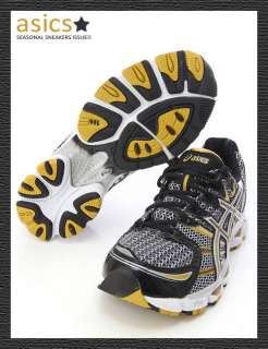 BN ASICS GEL NIMBUS 12 (4E) Running Shoes Black / Lightning / Gold #G7 