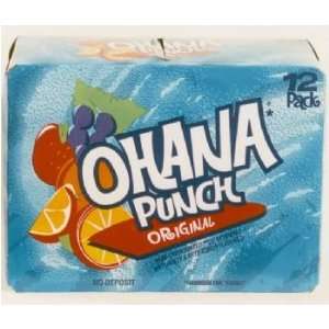 Faygo   Ohana Punch Soda   12 Pack of Grocery & Gourmet Food