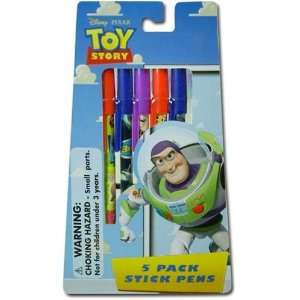  Toy Story Stick Pen Set   Toy Story 5 Pack Pen Toys 
