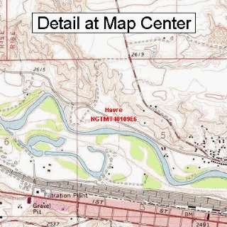   Quadrangle Map   Havre, Montana (Folded/Waterproof)