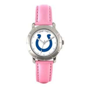   Colts Game Time Player Series Pink Strap Ladies NFL Watch Sports