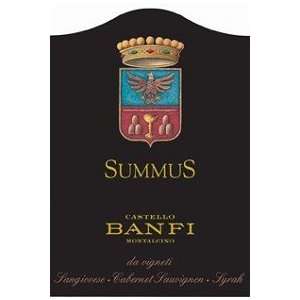 Castello Banfi Sant Antimo Summus 2004 750ML Grocery 
